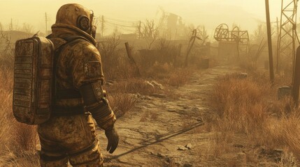 Post apocalyptic wanderer