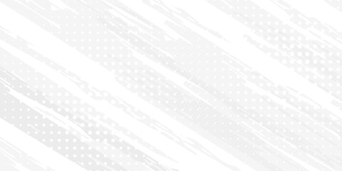 Obraz premium halftone on white background. Grunge dots glitter or halftone glitter pattern texture Pop Art Style modern simple template speed