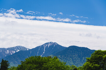 初夏の木曽駒ヶ岳　