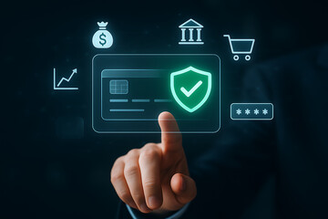 Digital payment security and online financial protection for safe transactions and secure e-commerce