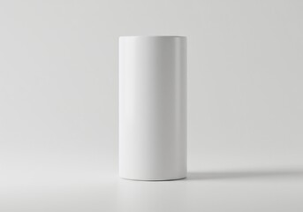 A blank product mockup on a sleek, white background with soft shadows, perfect for branding