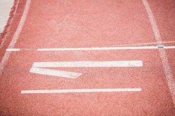 Number 1 on starting line