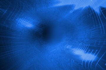 Digitally generated futuristic design