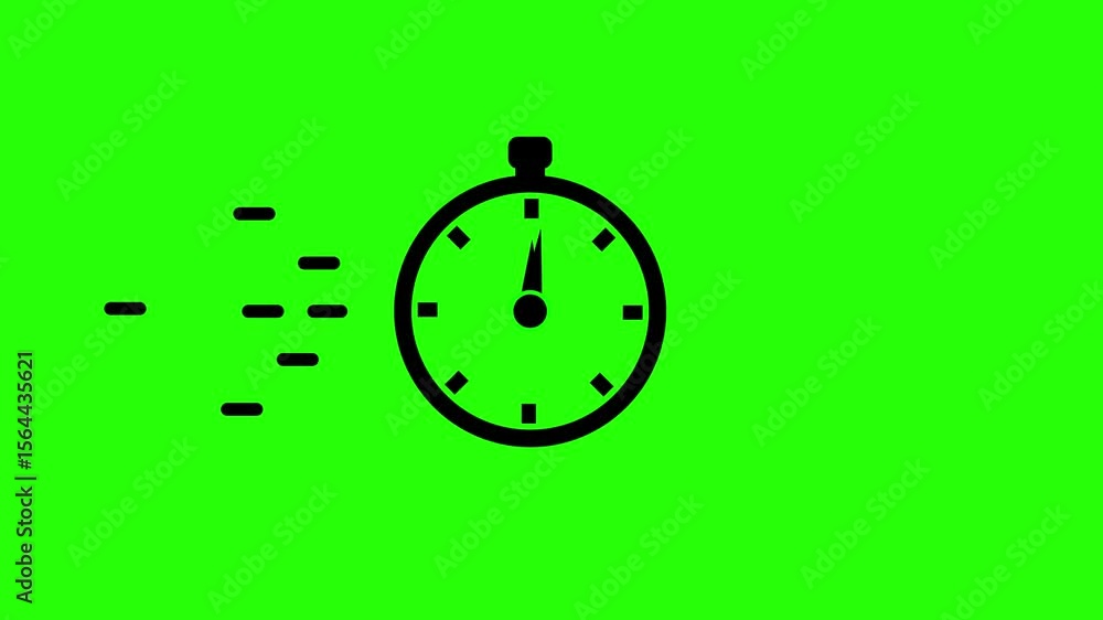 Poster fastest stopwatch timer icon . alarm clock symbol . stopwatch sign. hours, minutes and seconds conce