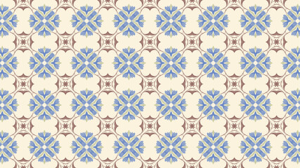 Modern Seamless premium and abstract floral pattern. Perfect for textile design, screensavers, covers, cards, invitations and posters.