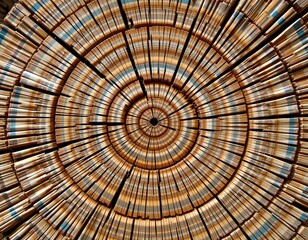 close up of a wooden background featuring tree rings texture, with beautiful art and shimmering aqua tones under window light
