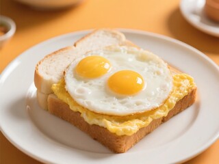 Japanese Egg Omelet Sandwich