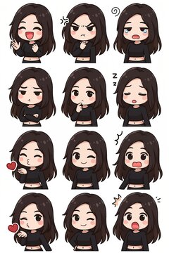 Chibis Pack Sticker