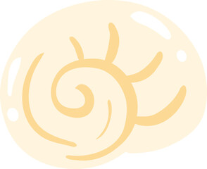 Illustration of a Seashell

