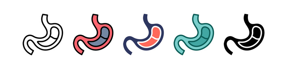 Digestion multiple icon