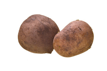 Potato isolated on white background