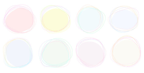 Lines and Fluid Shapes Set　曲線と流体シェイプセット 流動体　タイトル