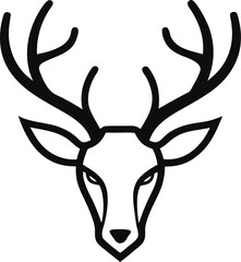 deer head vector