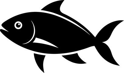 Fish vector icon. Fish flat sign design. Fish symbol pictogram. UX UI icon