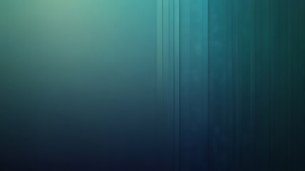 Teal blue gradient with vertical lines abstract background