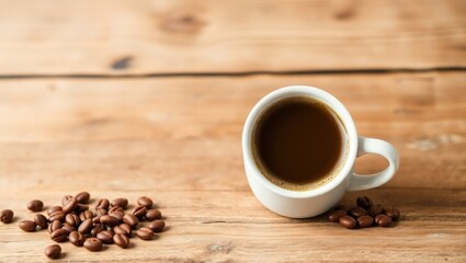 Fototapeta premium copy space for text background coffee cup concept