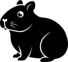 Cute Cartoon Beaver Illustration - Cute animal illustrations