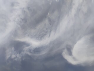 blue sky with clouds