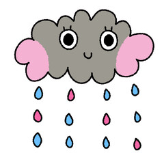 funny cartoon sheep no background