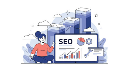 Obraz premium Understanding Search Engine Optimization Strategies for Digital Marketing Success and Online Visibility Growth