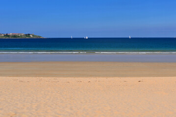 Praia America on the Camino de Santiago, deserted 10 months of the year. Ideal for rest and introspection