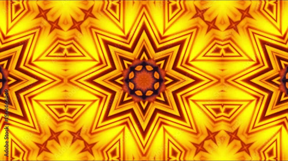 Poster abstract symmetrical pattern featuring warm tones and organic shapes creating depth and texture