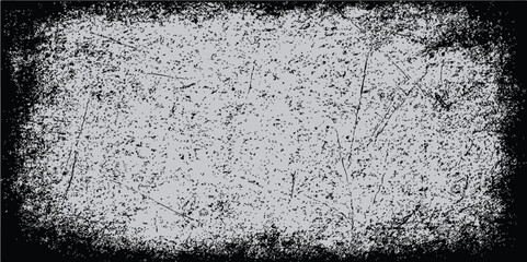Black and white grunge wall texture with a rough, aged concrete surface