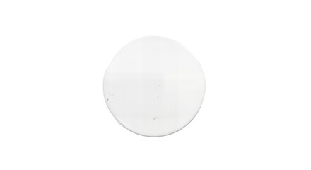 White can badge or magnet