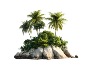 island isolated png