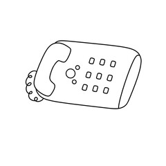 A phone is on a table