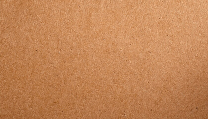 Fototapeta premium Close-up of a brown paper texture, showcasing its rough and aged surface