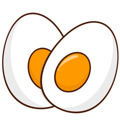 Boiled eggs