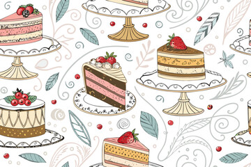 Seamless Abstract Doodle - gorgeous decorative design