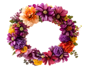 flower crown isolated png