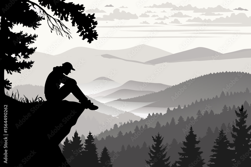 Poster upscale vector graphics set with versatile application