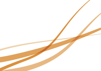 オレンジ色のウェーブ背景