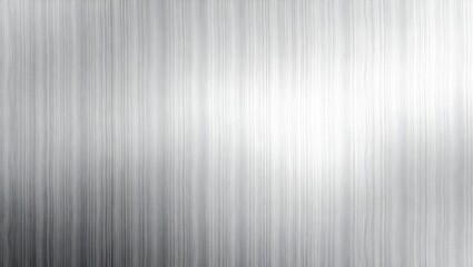 Seamless brushed silver metal background with clean copy space for commercial design in 4K resolution

