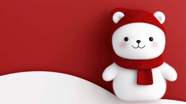 Christmas in July Sale marketing template. Summertime festive discounts promotion announcement for holiday themed merchandise. - Powered by Adobe