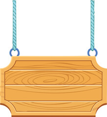 wooden sign board. hanging wooden board blank template. transparent png and vector.hanging, rope, sign, billboard, clip art, clipping path, cut out, direction, graphic, horizontal, image,