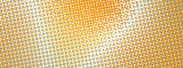 Abstract pop art creative concept. Colorful polka dots retro comics background. Cartoon modern halftone pattern. Design for poster, card, sale banner, empty bubble.