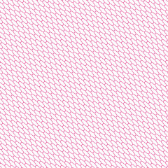 Pattern clip art for crafts: thin line mesh chain background, pink / 細いラインの網目状の鎖の背景素材 パターンイラスト スウォッチ対応 ピンク