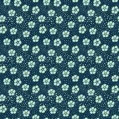 Colorful vintage floral fabric pattern for printing on fabrics, pillows, blankets, scarves.	