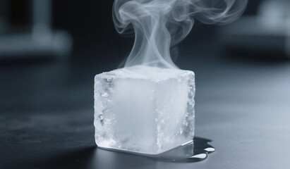 scientific visualization of sublimation