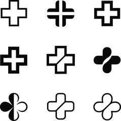 Obraz premium plus and minus