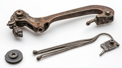 Vintage sewing machine parts