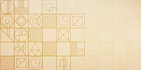 Retro background. Squares and geometric shapes. Geometric drawing. Vector illustration .