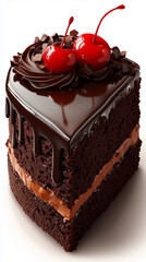 Mobile wallpaper with vertical dessert and berry image