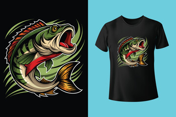 Trendy Fishing T shirt Design. Fishing t-shirt design vector, fishing creative t-shirt design, t-shirt print, Typography graphic t- shirt design vector