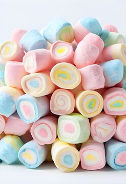 Colorful mashmellow