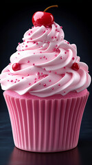 Mobile vertical background featuring cake artwork
